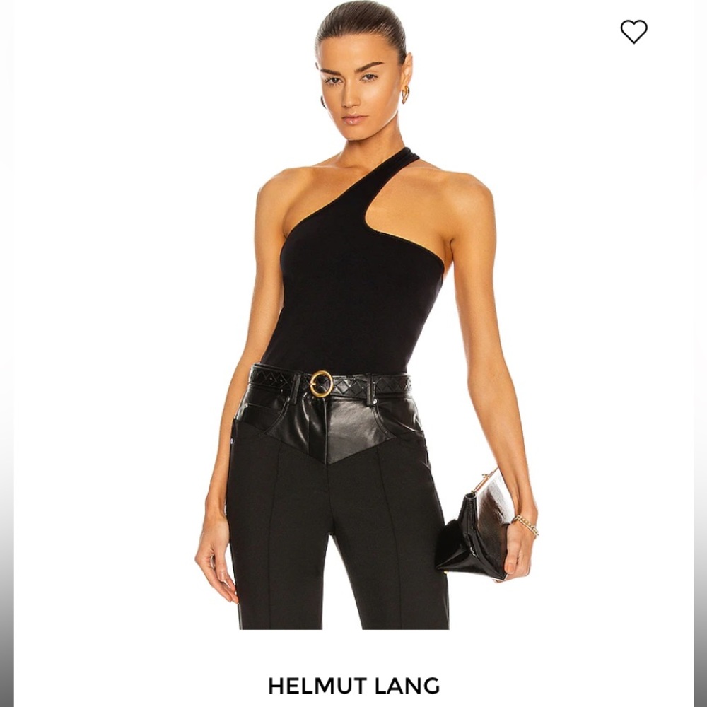 Helmut lang seamless jersey tank top